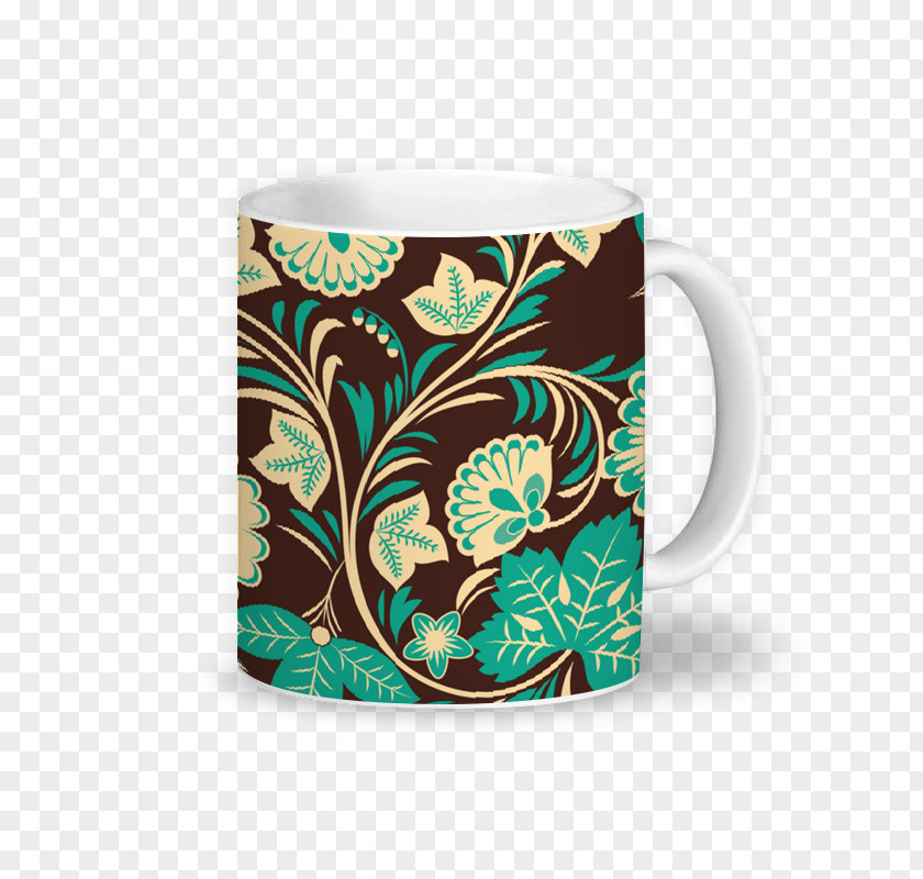 Timeless Floral Mugs Coffee Cup Visual Arts Mug PNG