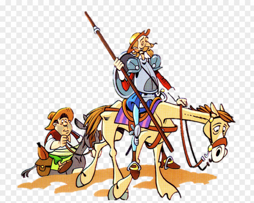 Knight Don Quixote Sancho Panza La Mancha Chapter PNG