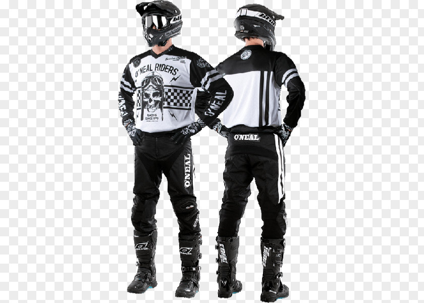 Motocross Race Promotion Black And White Outerwear Uniform Jacket PNG