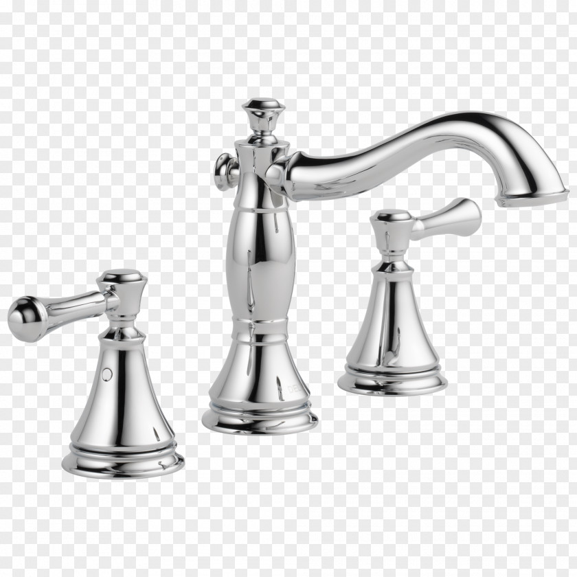 Sink Tap Bathroom Chrome Plating Stainless Steel PNG