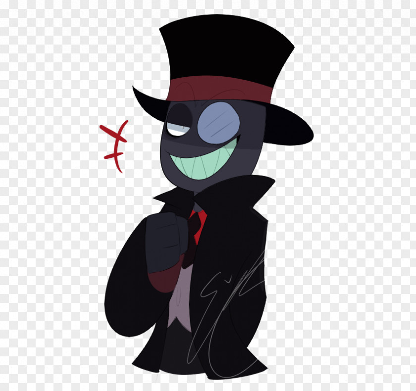 Black Hat Cartoon Network Drawing Character Villain PNG