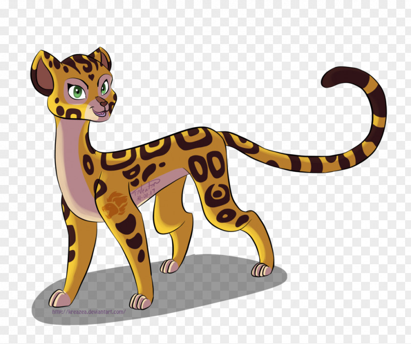 Lion Guard Cheetah Leopard Tiger Cat Kion PNG