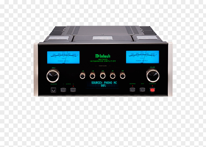 McIntosh Laboratory Audio Power Amplifier Integrated MA7900 PNG