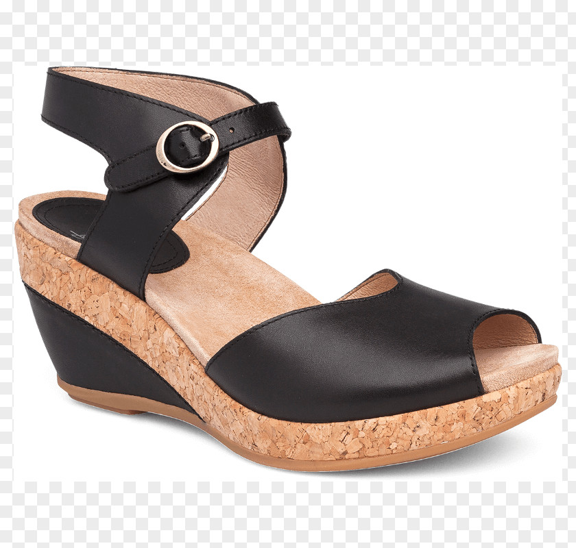 Sandal Leather Wedge Shoe Dansko Women's Vera PNG