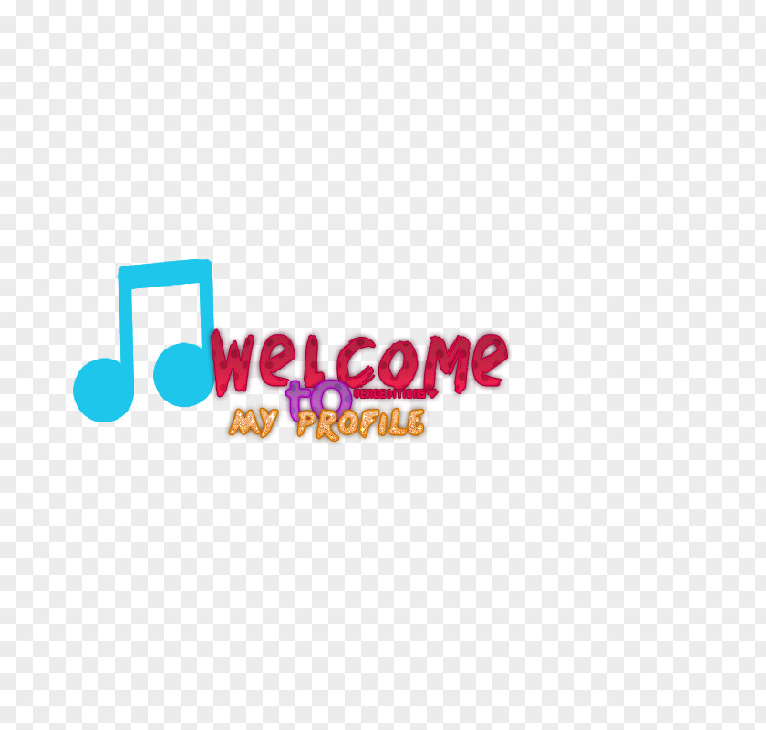 Welcome Text DeviantArt Font PNG