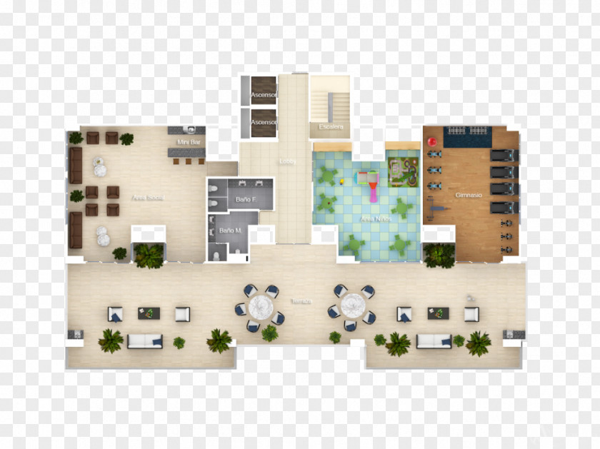 Apartment Bella Vista, Dominican Republic Floor Plan Real Estate Property PNG