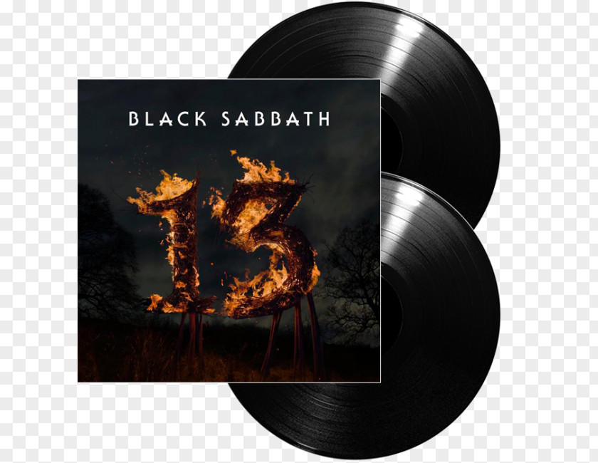 Black Sabbath 0 Bloody Album LP Record PNG