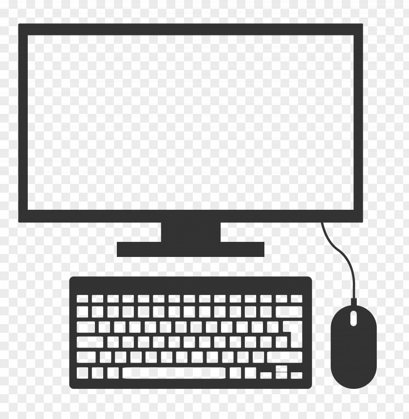 Computer Keyboard And Mouse Android TV 4K Resolution USB-C Smart PNG