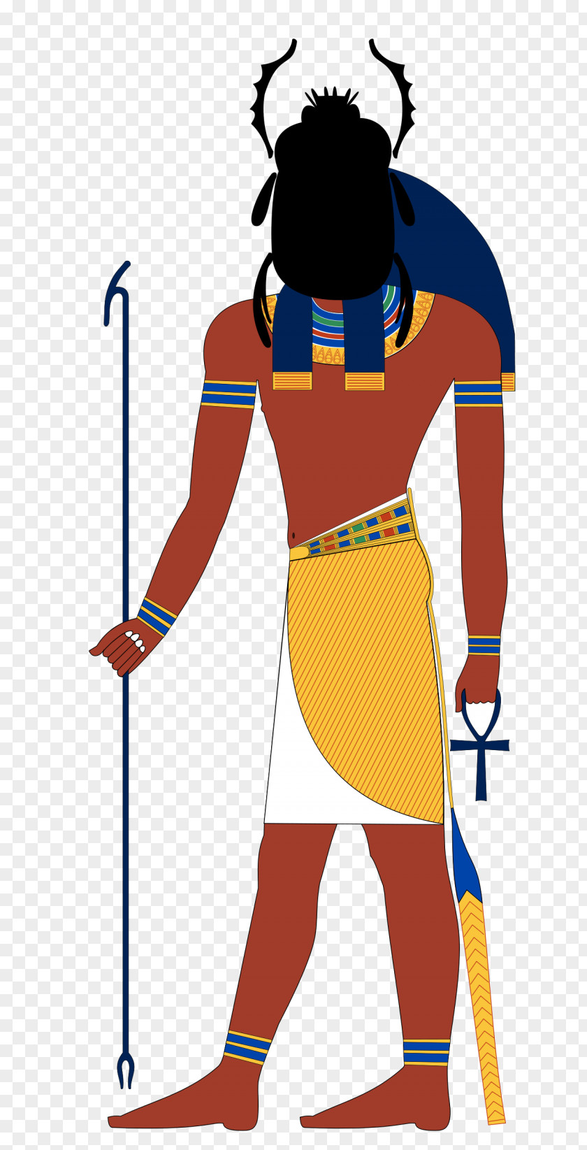 Egyptian Gods Ancient Egypt Khepri Scarab Solar Deity PNG