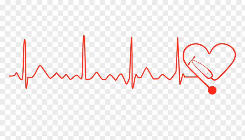 Heart-shaped Decorative Heartbeat Logo Brand Font PNG