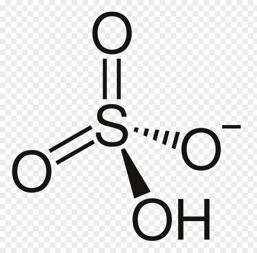 Hydrogen Sulfuric Acid Sulfate Chemical Formula PNG