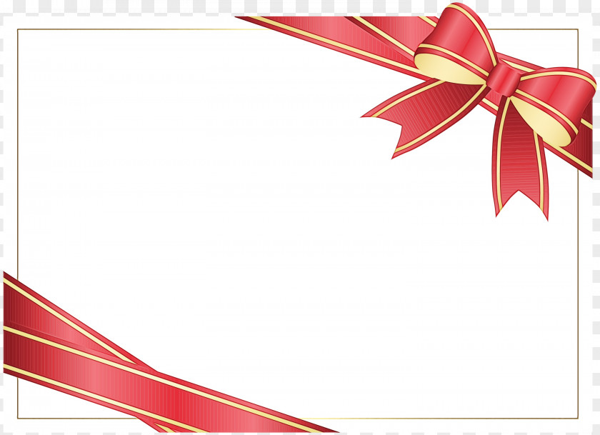 Present Red Background Ribbon PNG