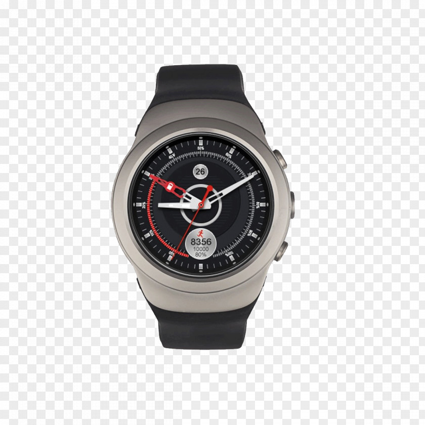 Watch Smartwatch LOOP BLACK Android Samsung Galaxy Gear PNG