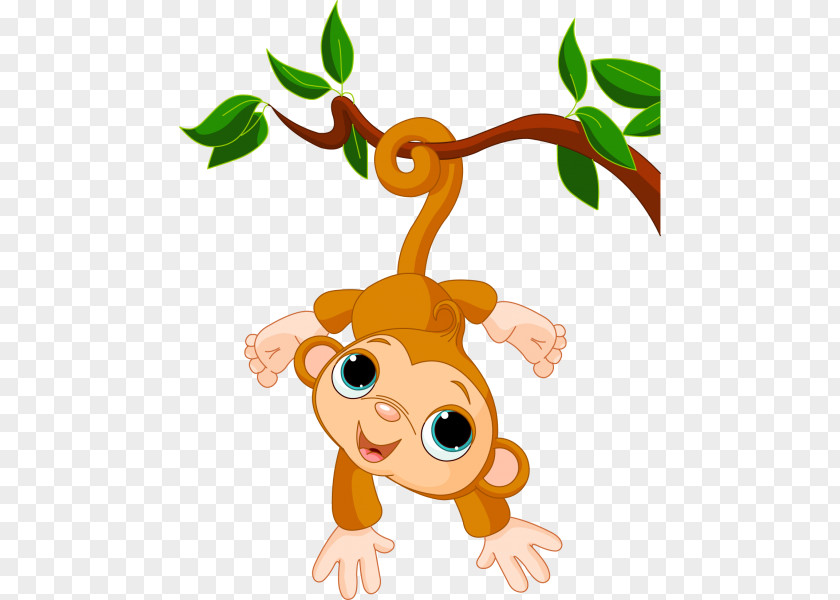 Monkey Baby Monkeys Primate Clip Art PNG