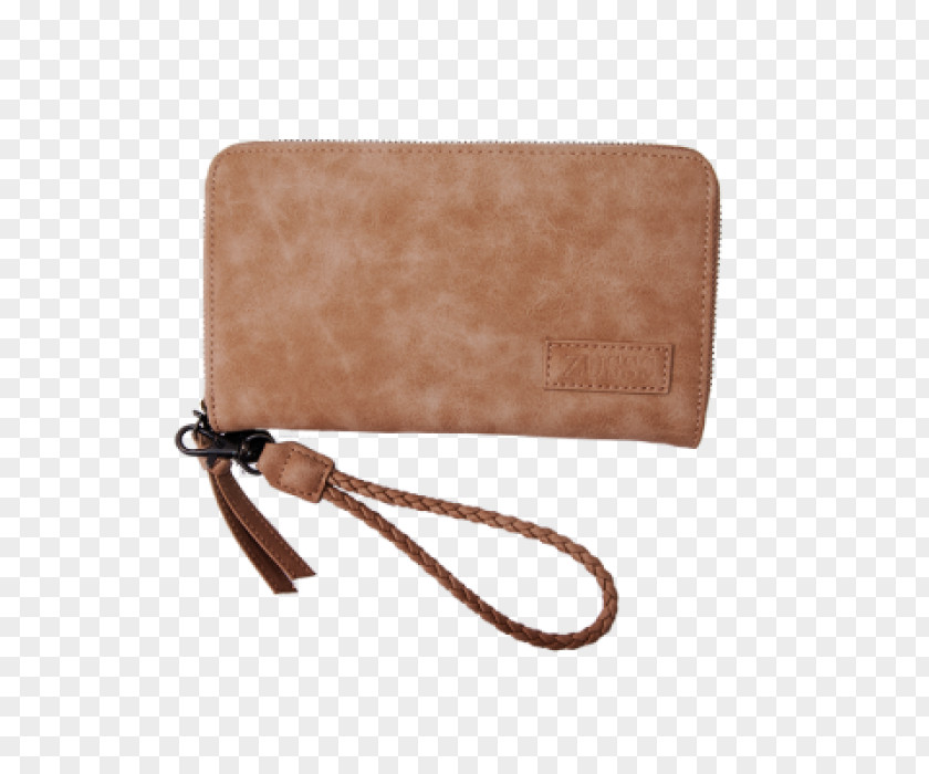 Wallet Coin Purse Leather Handbag Zipper PNG