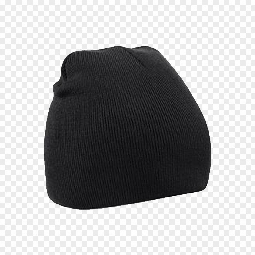 Beanie Product Black M PNG