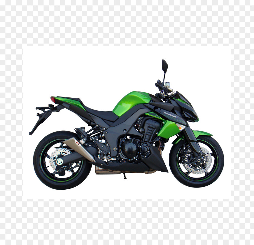 Motorcycle Exhaust System Kawasaki Z1000 Ninja 1000 Akrapovič PNG