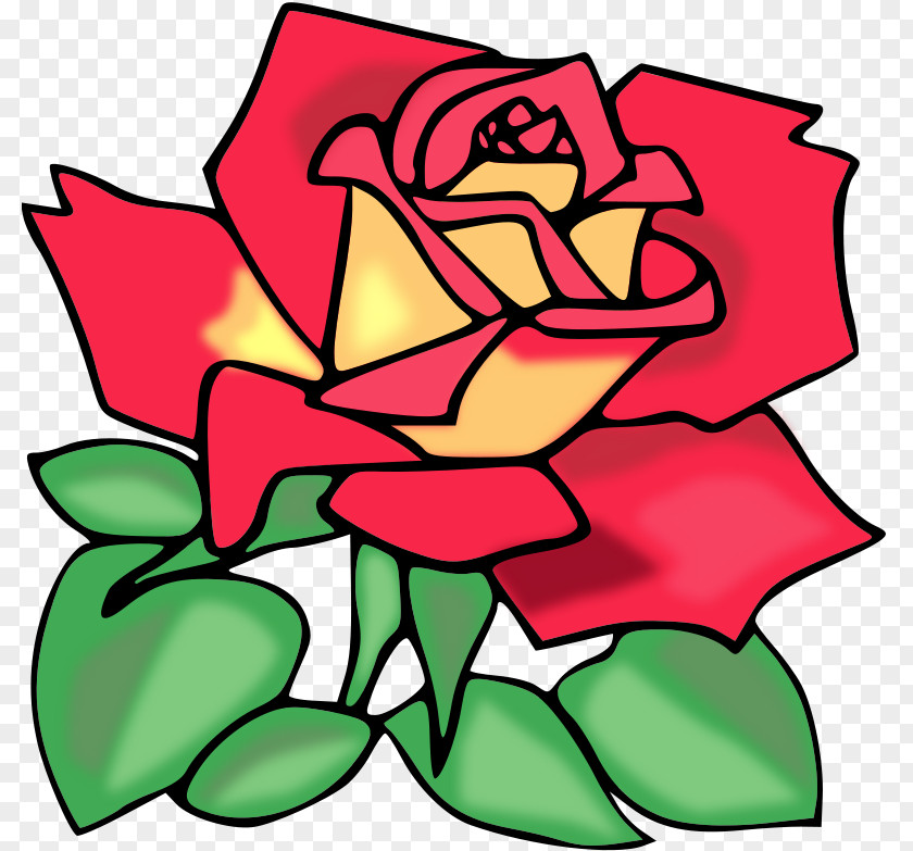 One Flower Rose Valentines Day PNG