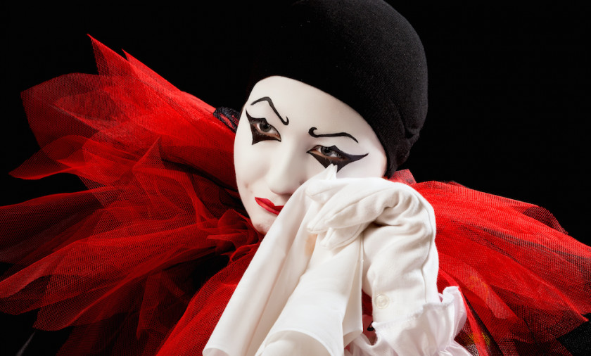 Picture Of A Clown Pierrot The Tears Stock Photography Royalty-free PNG
