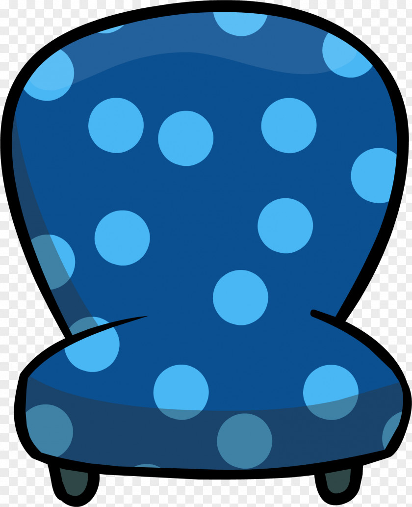 Dots Club Penguin Chair Furniture Polka Dot Clip Art PNG
