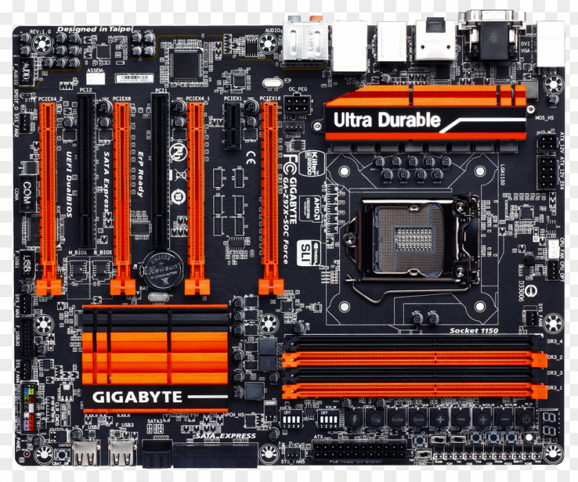 Forcess Motherboard LGA 1150 Gigabyte Technology Overclocking Central Processing Unit PNG