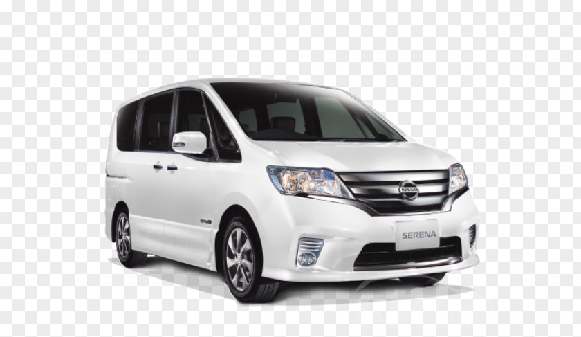 Nissan Serena Minivan Car Rental PNG