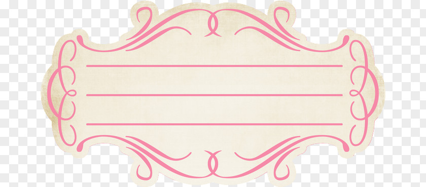 Paper Digital Scrapbooking Label Embellishment PNG