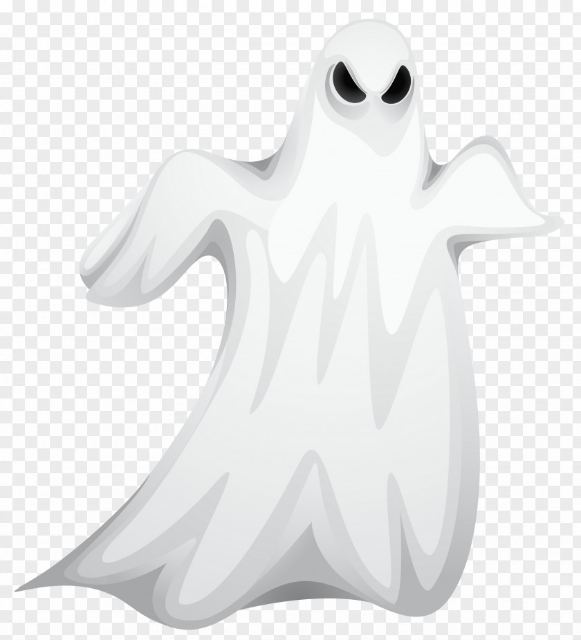 Scary Ghost Cliparts Halloween Clip Art PNG