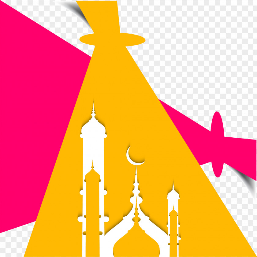 The Geometry Church Of Eid Al Fitr Islam Mosque Ramadan Illustration PNG