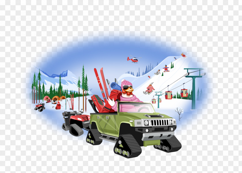 Toy Vehicle Cartoon PNG