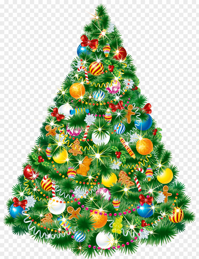 Transparent Christmas Tree Picture Day Decoration Gift Clip Art PNG