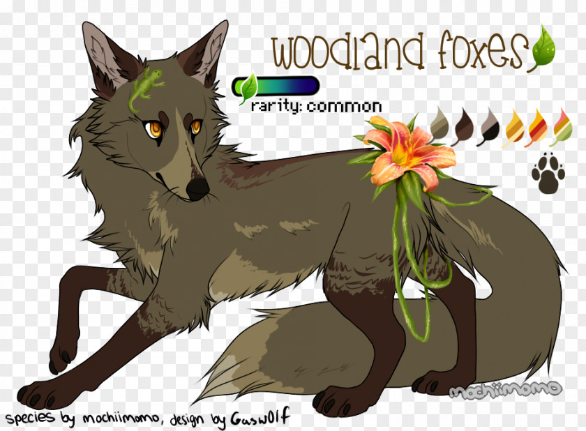 Woodland Fox Dog Tail Wildlife PNG
