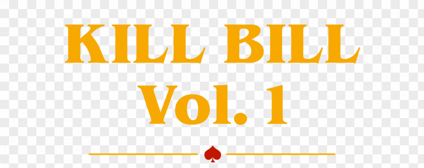 Kill Bill Logo Brand Line Font PNG