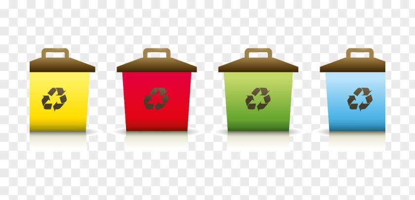 Recyclable Waste Recycling Bin Rubbish Bins & Paper Baskets Landfill PNG