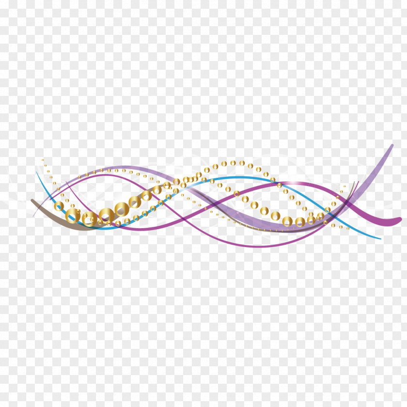 Wavy Lines Misua Designer PNG