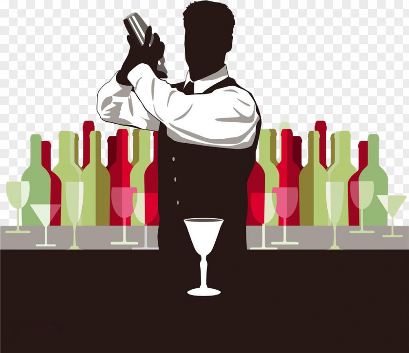 Bar Bartender Cocktail Clip Art PNG