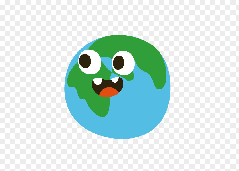 Cartoon Earth Planet Illustration PNG