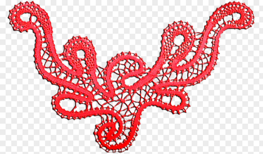 Lace Octopus Textile Scrapbooking Clip Art PNG