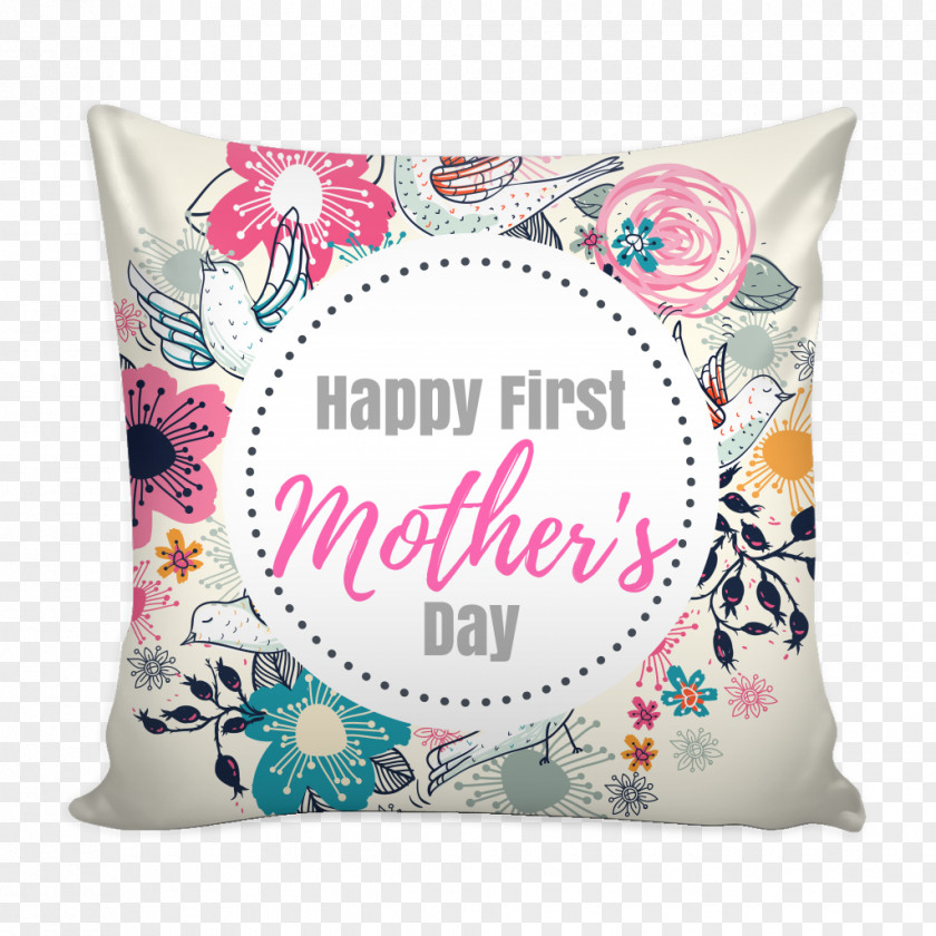 Mothers Day Mother's Daughter Gift Pillow PNG