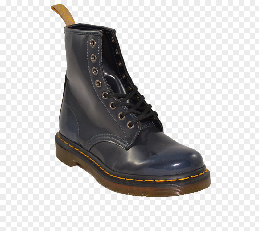 Boot Shoe Black Dr. Martens White PNG