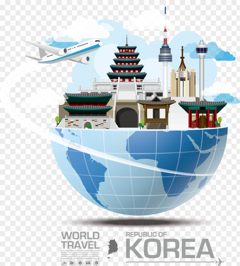 Decorative Building Korea Attractions South Royalty-free Illustration PNG