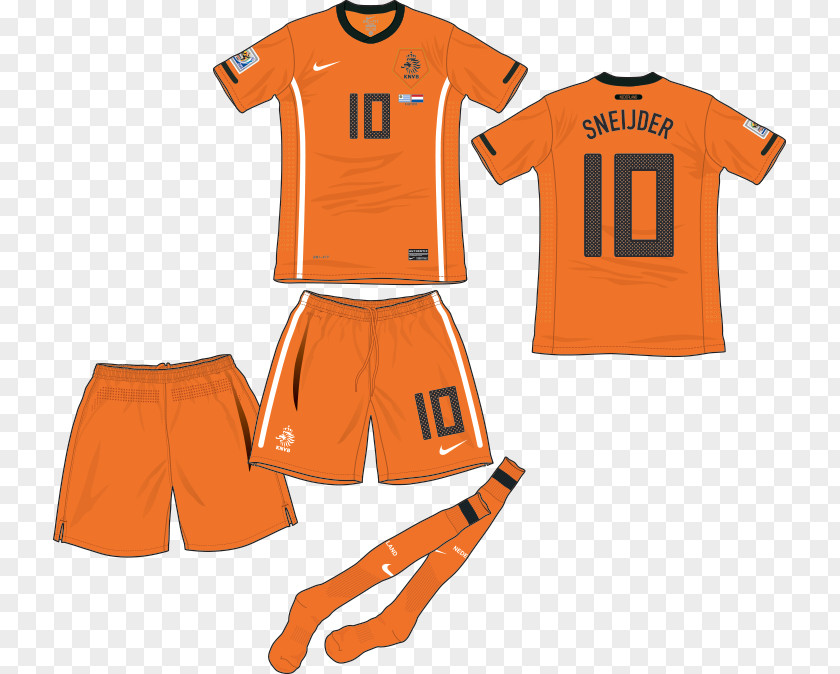 Hone 2010 FIFA World Cup 2014 Netherlands National Football Team Sports Fan Jersey Uniform PNG