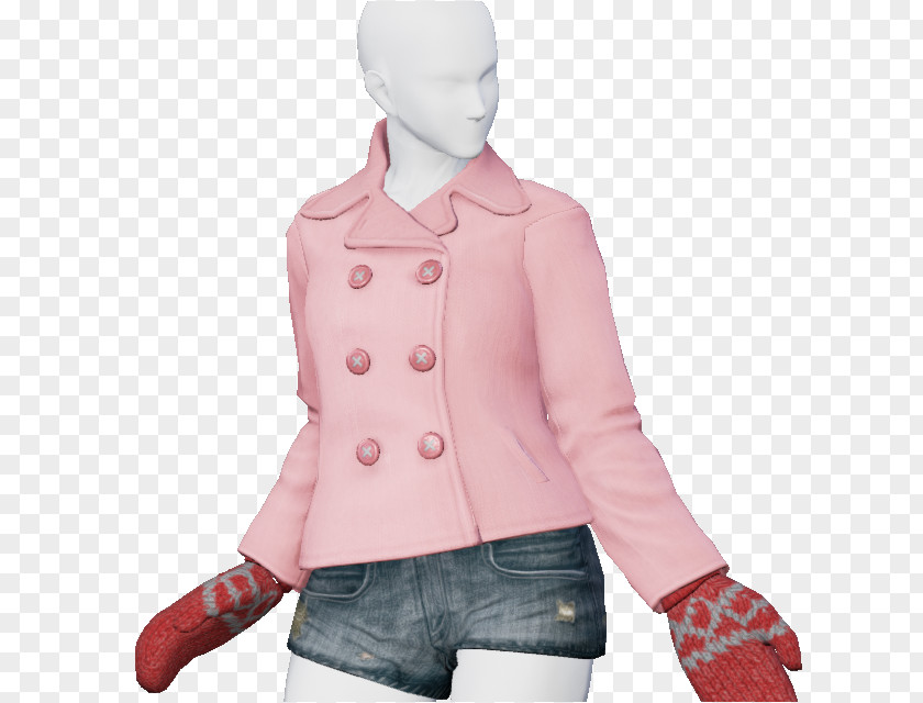 Jacket Outerwear Pink M Sleeve RTV PNG
