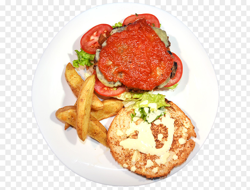 Junk Food French Fries Full Breakfast Crab Cake Buffalo Burger Parmigiana PNG