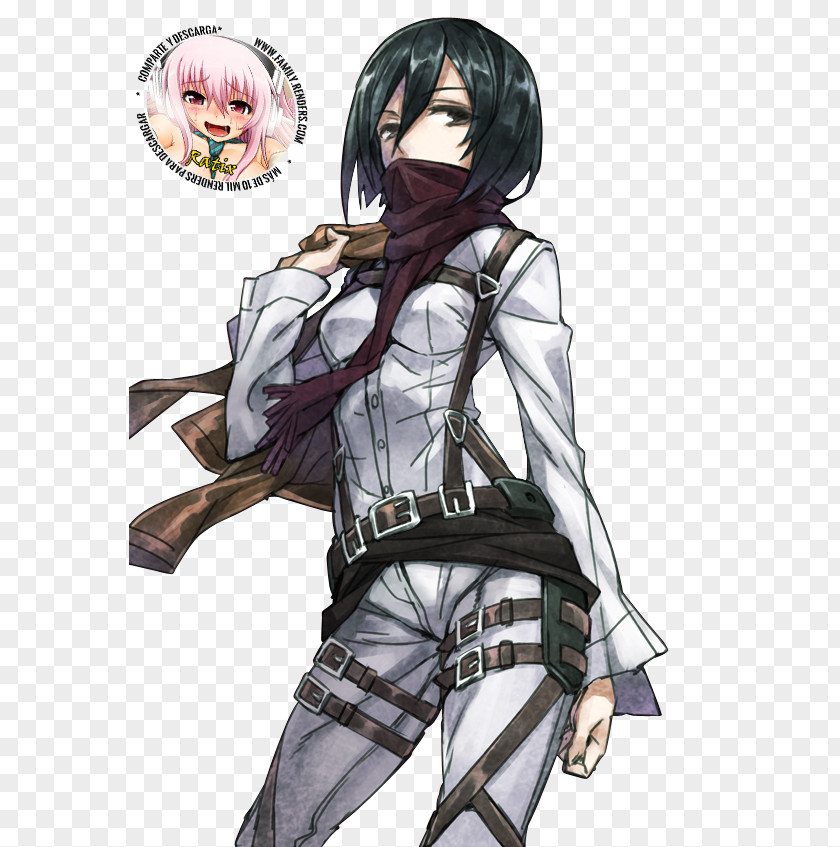 Mikasa Ackerman Levi Armin Arlert Eren Yeager Attack On Titan PNG