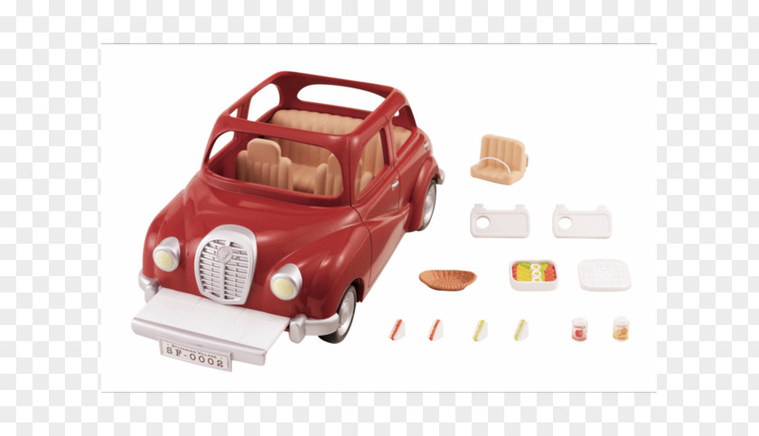 Sylvanian Families Car Amazon.com Sedan Toy PNG