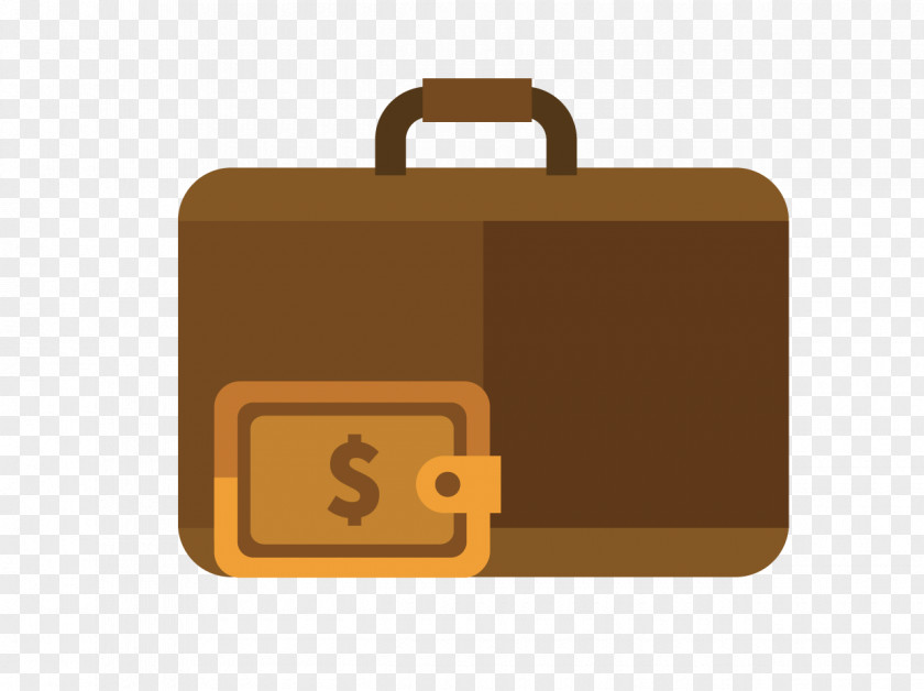 Wallet And Laptop Briefcase Computer File PNG