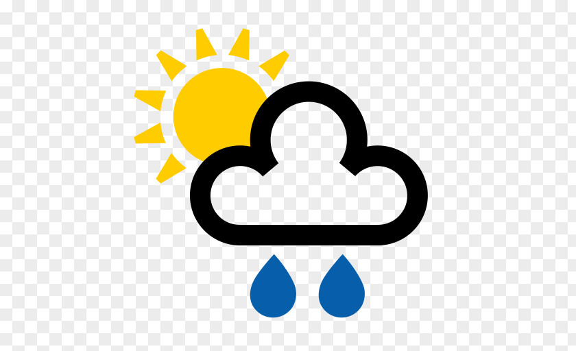 Weather Forecasting Cloud Symbol Rain PNG