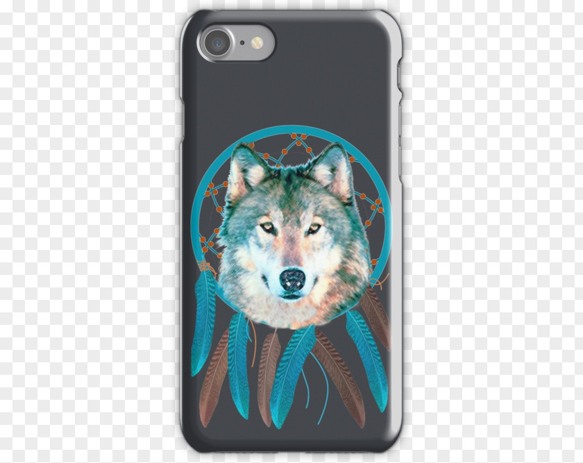 Wolf Spirit Gray Blanket Idea PNG