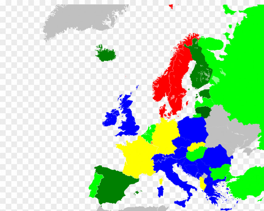 European Tv Wall Europe Vector Map PNG
